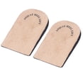 thumbnail image 3 of Height Increase Shoes Insoles, Heels Lift Inserts  Brown EVA 3 Layer Comfortable  For Heel Pain, 3 of 7