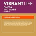 thumbnail image 5 of Vibrant Life Omega Egg Layer Crumble, 40 lb Bag, 5 of 6