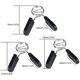 thumbnail image 2 of Clips de cuello de resorte para barra, abrazadera de bloqueo de mancuerna, clips de cuello de resorte para ejercicio de entrenamiento de levantamiento de pesas, 6 uds. brillar Hogar, 2 of 6
