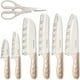 thumbnail image 1 of Juego de cuchillos Astercook, 13 piezas, cuchillos de cocina con revestimiento cerámico, 1 of 8