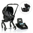 thumbnail image 2 of Evenflo Shyft DualRide Preemie and Infant Car Seat Stroller Combo 3-30lbs (Bryson Blue), 2 of 38