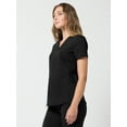 thumbnail image 5 of Scrubstar Ultimate Women’s Antimicrobial Welt Pocket V-Neck Scrub Top, Sizes XS–3XL, 5 of 9
