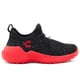 thumbnail image 5 of Tenis Calcetin Charly Niño Ultra Ligeros Color Negro Rojo negro 18, 5 of 5