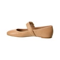 thumbnail image 2 of Stuart Weitzman Piper Leather Ballet Flat, 6.5, Beige, 2 of 5
