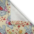 thumbnail image 6 of Ambesonne Valentine's Day Valance & Curtain, Bears Hearts, 55"x45", Multicolor, 6 of 6