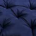 thumbnail image 4 of Outdoor Swing Cushion 60x40Inch Waterproofie Fabric Thickened Padding With Ties For Swing Chair Garden Furniture Seating, 4 of 20