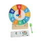 thumbnail image 3 of Juguete Sensorial para , Relojes, Habilidades Motoras, Regalo Educativo, Regalos de Cumpleaños, Reloj de Madera, Juguete Montessori para Jardín CUTICAT aprender reloj, 3 of 8