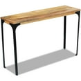 thumbnail image 6 of vidaXL Console Table Entryway Table Narrow Side Table Solid Wood Reclaimed, 6 of 19