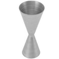 thumbnail image 1 of Jigger de cóctel de acero inoxidable integrado de doble disparo, taza medidora japonesa para cócteles para bar en casa, 1 of 10