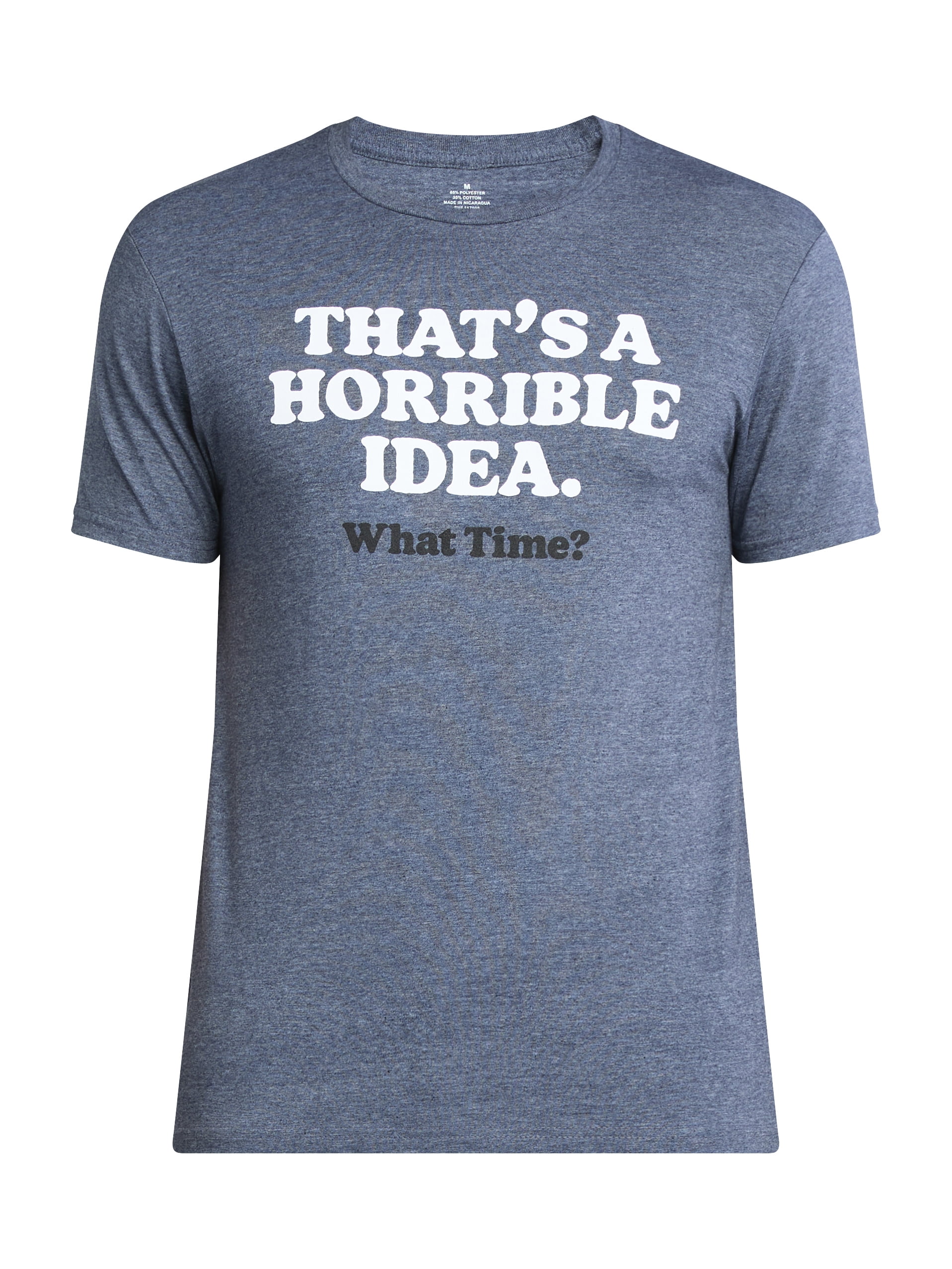 Absolutely Nothing Men's and Big Men's Graphic Tee Shirts, 2-Pack, Sizes S-3XL