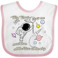 thumbnail image 3 of Inktastic My Nana Loves Me Boys or Girls Baby Bib, 3 of 4