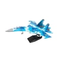 thumbnail image 4 of Maqueta de avión de SU27 a escala 1/72, modelo de exhibición, colección, regalo, decoración, avión a escala para estantería, hogar o, 4 of 9