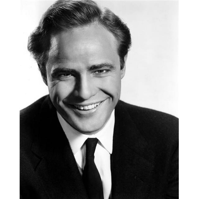 Everett Collection EVCPBDMABREC004H Marlon Brando In The 1950S Photo Print, 8 x 10
