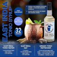 thumbnail image 6 of Top Hat East India Craft Concentrated Quinine Wellness Tonic Water - Tonic Drink Syrup - 5x Natural Quinine Concentrate - Just Add Club Soda - 2 Pack 32oz Liquid Plastic Bottles, 6 of 6