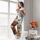 thumbnail image 5 of Balery Animal Filled Noahs Ark Pantalones de pijama para mujer, pijamas ultraligeros, pantalones de estar por casa-X-Large, 5 of 6