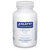 Pure Encapsulations Lithium Orotate 5 mg - Brain Support Supplement - With N-Acetyl-L-Cysteine (NAC) for Memory & Brain Behavior* - Gluten Free & Non-GMO - 180 Capsules