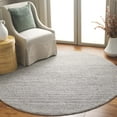 thumbnail image 2 of SAFAVIEH Ebony Adrian Striped Area Rug, Beige/Taupe, 6' x 6' Round, 2 of 7
