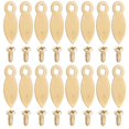 thumbnail image 1 of 100 pcs Metal Picture Frame Fastener Photo Frame Backing Plate Buckle with Screws, 1 of 4