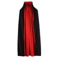 thumbnail image 4 of Capa de Halloween para hombre, capa suave para disfrazarse, accesorio de fotografía, suministros para fiestas Cuello alto, 4 of 8