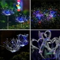 thumbnail image 4 of HAOAN 2 PCS Solar Firework Light  Outdoor Solar Garden Decorative Lights 120 LED Powered 40 Copper Wires String DIY Landscape Light for Walkway Pathway Backyard Christmas Decoration Parti, 4 of 8