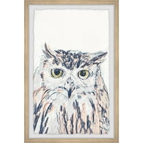 Marmont Hill Funky Owl Portrait III Framed Wall Art