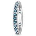 thumbnail image 4 of Everly Women's Topaz 10k White Gold Ring, 4 of 7