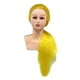 thumbnail image 3 of Cabeza de entrenamiento de cabello de 21 pulgadas Cabeza de maniquí de peluquería para corte  54cm Zulema Entrenamiento del cabello, 3 of 7