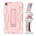 thumbnail image 7 of Mignova for LG G Pad F2 8.0 LK460/LG G Pad X II 8.0 Plus case,Heavy-Duty Drop-Proof and Shock-Resistant Rugged Hybrid (with Built-in Stand)Case(Rose Gold), 7 of 7