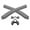 Gray, variant on Vonxyz Black Replacement Earsocks Nosepieces Rubber Kits for Oakley EVZero Range/Path/Pitch Sunglasses