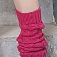 thumbnail image 4 of PMVFHDE Women Knee High Socks Solid Knit Long Socks Slouch Socks, 4 of 4