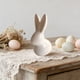 thumbnail image 2 of Decoraciones de Primavera para el Hogar Cerámica Q-Versión Lindo Conejo Escritorio Decoración Ornamento 13 * 9 * 8cm Decoraciones de Pascua para el Hogar, 2 of 6