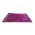 thumbnail image 2 of Ahgly Company Indoor Square Medallion Pink Traditional Area Rugs, 6' Square, 2 of 4