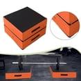 thumbnail image 1 of Colaxi 2 Pcs Coussinets de Musculation Compacts avec Poignées Faciles à Transporter Réduction de Bruit pour Gym Garage Maison Orange, 1 of 8