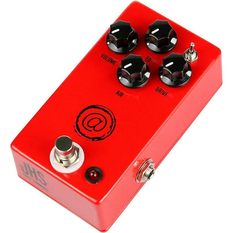 JHS AT+ Andy Timmons Signature Channel Drive Guitar Effect Pedal - Red