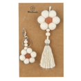 thumbnail image 4 of S 5020 Llaveros de tapiz nórdico pequeño, tejido a mano, accesorios para fotografía de habitación, colgante de pared, 2 uds., 4 of 5