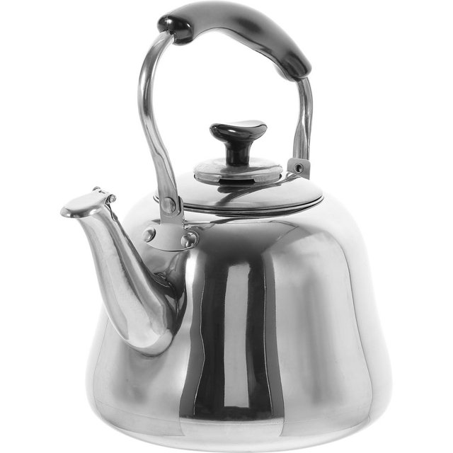 LEEYNEER Chirping Kettle Water Heating Kitchen Boiling High Capacity Coffee Pod Maker Stainless Hot Boiler Household