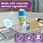 Boogie Bubbling Vapor Bath, Soothing Mint Eucalyptus, 10 fl oz
