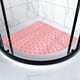 thumbnail image 4 of Alfombras de baño, tapete de baño, tapete de área, tapete de baño en forma de abanico, almohadilla antideslizante para piso de ducha con textura de masaje, resistente al agua y al agua para seguridad, 4 of 6