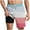 Pink, variant on hotojiny Men's 2 in 1 Running Shorts Workout Athletic Training Gym Outdoor Sports Shorts Casual Color Block Performance Beach Shorts