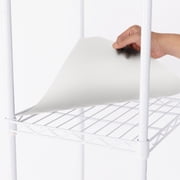 Seville Classics Expandable Closet Organizer System, White
