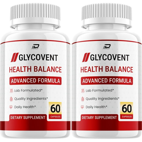 GlycoVent Capsules – Glyco Vent Natural Blend Glycogen Support, 2 Pack, 120 Capsules