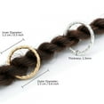 thumbnail image 1 of Accesorios para el Cabello Anillos, 110 Piezas Círculo de Metal Cilindro de Plumas Forma de Corona Pu?os Trenzados para el Cabello Accesorios para el Cabello Pinzas para el Cabello Decoración Ecomeon  no, 1 of 6