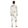 thumbnail image 6 of Ducks Adult Onesie Pajamas Slim Fit Christmas One Piece Suit Pjs for Women and Men Hooded Zipper, 6 of 7