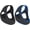 02.2-pack Black + Blue, variant on 2 Pack Anti Snoring Chin Strap, Snoring Solution, Effective Anti Snoring Chin Strap, Jaw Protector Corrective Strap Adjustable Breathable Stop Snoring Sleep Headband for Men Women-