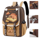 thumbnail image 1 of Mochila Capibara 2025 New, Mochila Kawaii Carpincho Xtellar cafe, 1 of 3