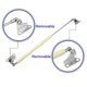 thumbnail image 4 of 2uds 20 Pulgadas 200N/20KG Beige Universal Hidráulico Soporte Varilla para Coche, 4 of 8