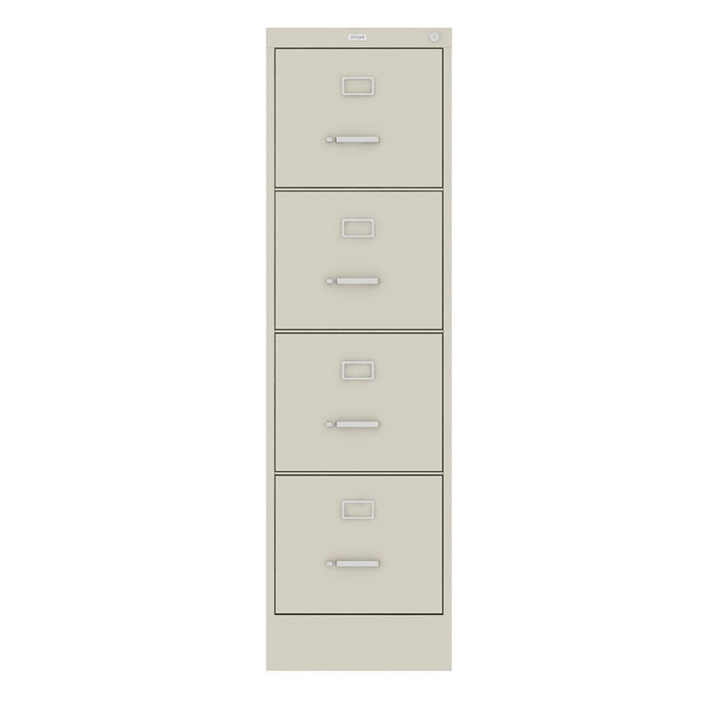 Scranton & Co 4 Drawer Legal File Cabinet in Putty 