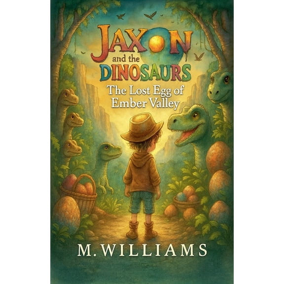Jaxon and the Dinosaurs The Lost Egg of Ember Valley, Book 1, (Paperback)