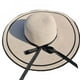 thumbnail image 1 of Sombreros para el sol para mujer Sombrero de playa UPF 50+ Sombrero de paja con ala ancha, 1 of 5