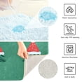 thumbnail image 3 of Yayeee Bath Rug for Bathroom Floor Non Slip Rectangle Fluffy Soft Absorbent Mat, 16"x24", Christmas Trees, 3 of 7